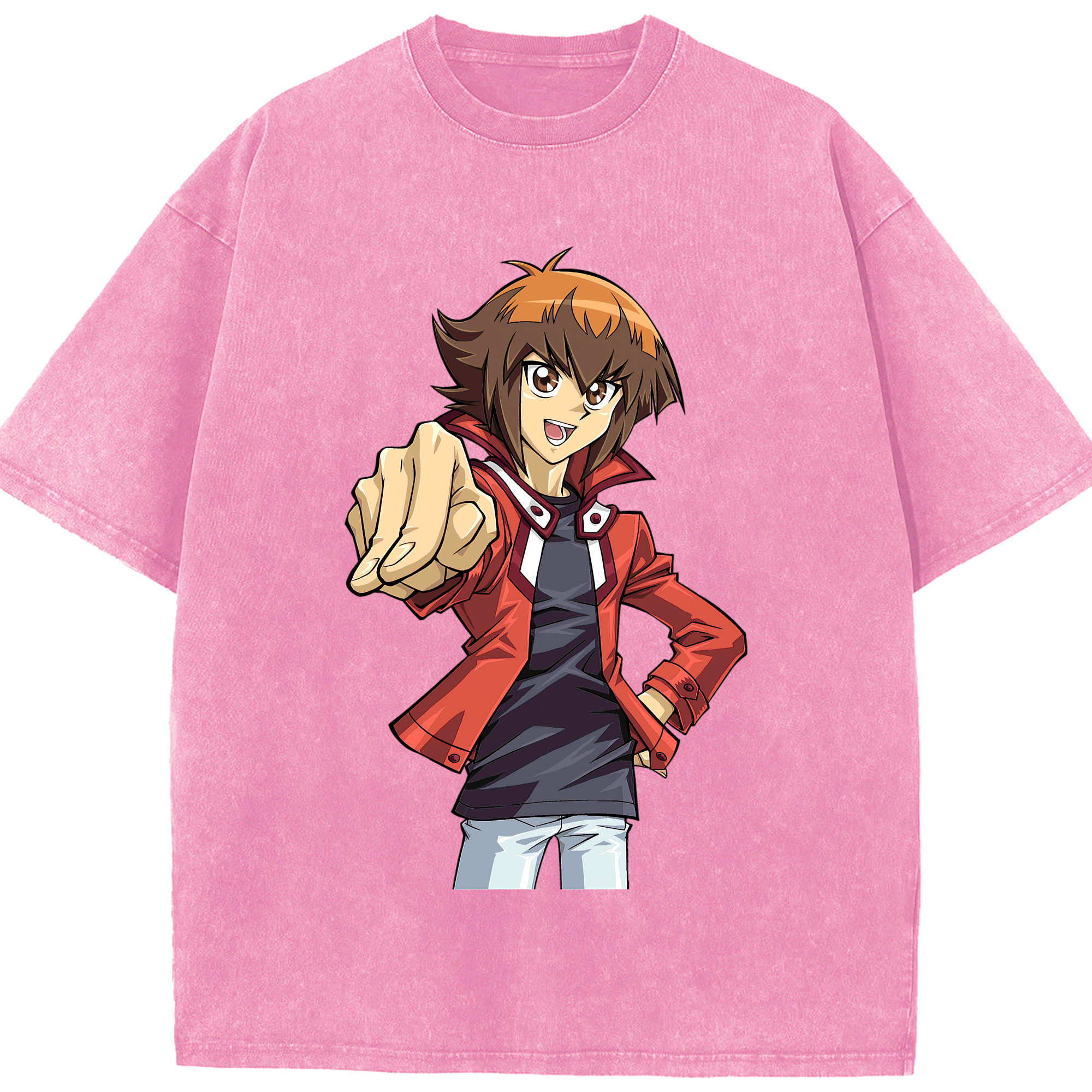 （画像用） 遊☆戯☆王 Yu-Gi-Oh! 綿100% ヴィンテージ風 半袖Tシャツ（フロントプリント）